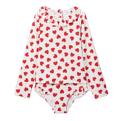 Maillot de bain t-shirt et culotte